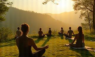 Weekend Yoga Retreat – meditative yoga in lush nature
