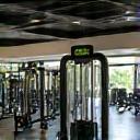 Modern gym equipment at Aarogyam Wellness
